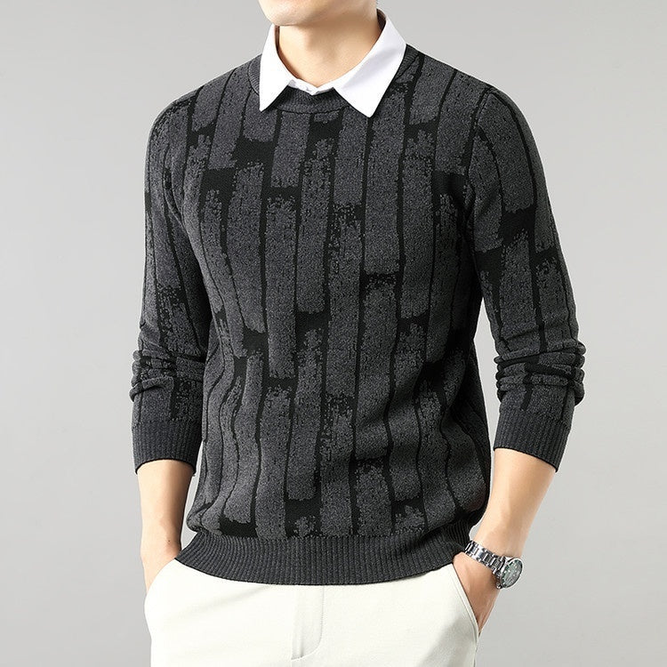 youthful trendy mens knitted base layer top youthful trendy mens knitted base layer top